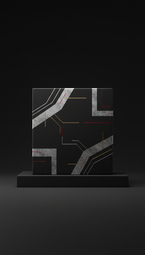 Slimline Plate Precision Cut