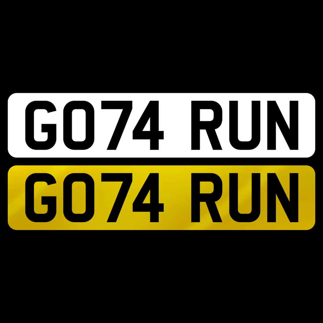 GO74 RUN