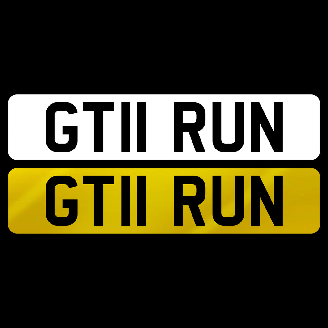 GT11 RUN